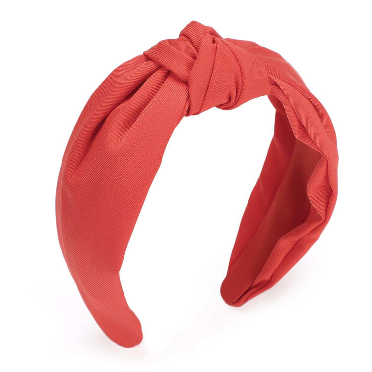 Headband for Women, Knotted Wide Headband, Yoga Hair Band Fashion ElasCOMFORTABLE TO WEAR：We especially choose wide hair bands for women. The hair band is made of PU, which is stretchable, comfortable to wear, does not hurt the hair, aWomen, Knotted Wide Headband, Yoga Hair Band Fashion Elastic Hair Accessories