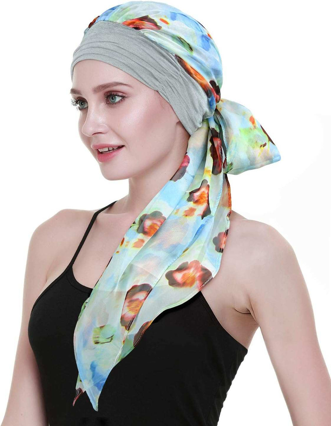 Chemo Headwear Turbans for Women Long Hair Head Scarf Headwraps CancerProduct Description 
Natural 95% bamboo viscose 5%Spandex premium fabric
1st class stunning scarves in 80 patterns and colors including another listing
Full head covWomen Long Hair Head Scarf Headwraps Cancer Hats