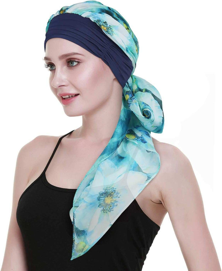 Chemo Headwear Turbans for Women Long Hair Head Scarf Headwraps CancerProduct Description 
Natural 95% bamboo viscose 5%Spandex premium fabric
1st class stunning scarves in 80 patterns and colors including another listing
Full head covWomen Long Hair Head Scarf Headwraps Cancer Hats