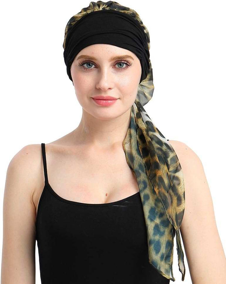 Chemo Headwear Turbans for Women Long Hair Head Scarf Headwraps CancerProduct Description 
Natural 95% bamboo viscose 5%Spandex premium fabric
1st class stunning scarves in 80 patterns and colors including another listing
Full head covWomen Long Hair Head Scarf Headwraps Cancer Hats