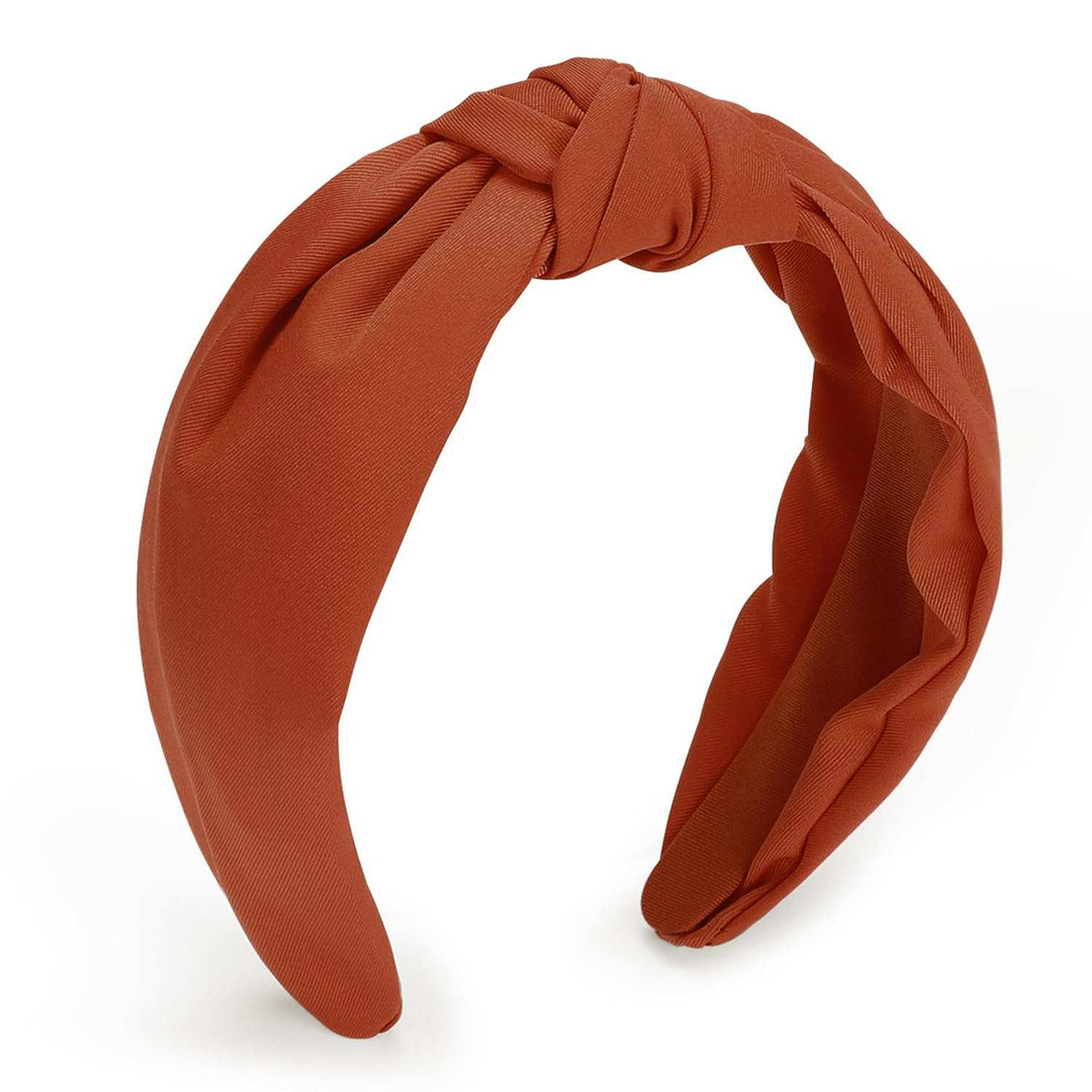 Headband for Women, Knotted Wide Headband, Yoga Hair Band Fashion ElasCOMFORTABLE TO WEAR：We especially choose wide hair bands for women. The hair band is made of PU, which is stretchable, comfortable to wear, does not hurt the hair, aWomen, Knotted Wide Headband, Yoga Hair Band Fashion Elastic Hair Accessories