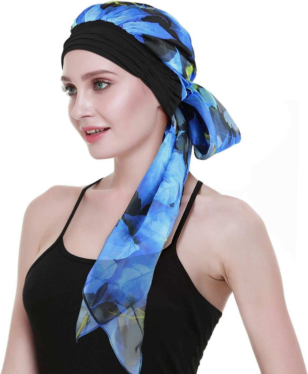 Chemo Headwear Turbans for Women Long Hair Head Scarf Headwraps CancerProduct Description 
Natural 95% bamboo viscose 5%Spandex premium fabric
1st class stunning scarves in 80 patterns and colors including another listing
Full head covWomen Long Hair Head Scarf Headwraps Cancer Hats