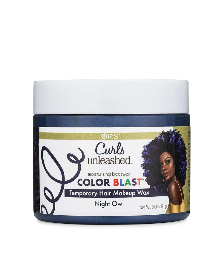 Color Blast Hair Wax, Temporary Curl Defining Wax, Sangria, (6.0 Oz)