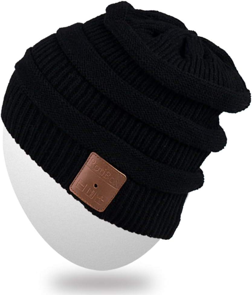 Bluetooth Beanie Hat Wireless Headphone for Outdoor Sports Xmas Gifts